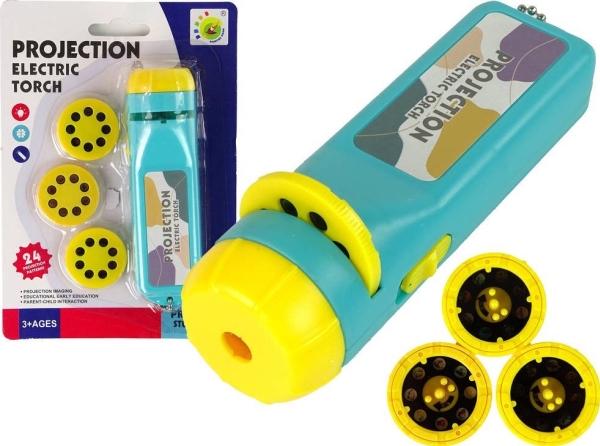 Leantoys Blå Projektor Til Billeder, 24 Billeder