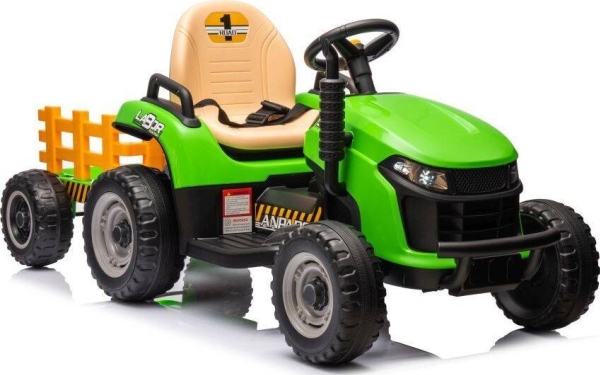 Lean Cars Batteriegetriebener Traktor Bbh-030 Grün