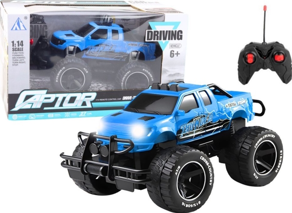 Ferngesteuertes Rc-Geländewagen 1:14 Blau