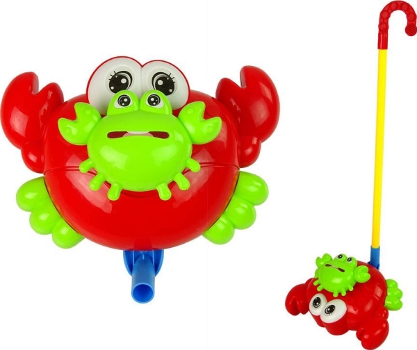 LeanToys krabbepindskubber rød klokkelyd