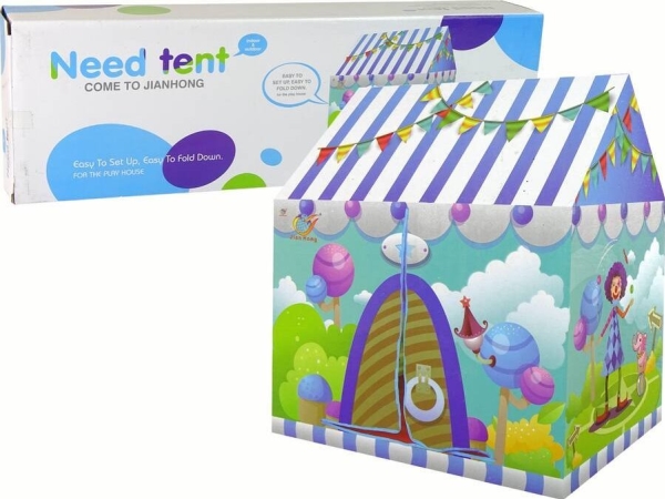 Lean Toys cirkustält för barn, set | Utomhusleksaker - Spela i trädgården - Play Tält | GameStuff