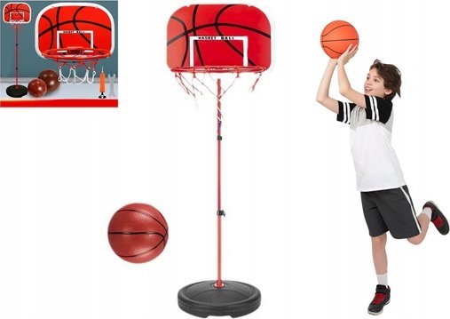Lean Toys barnbasketbollset med justerbar höjd | Sport & Träning - Sportutrustning - Basketkorg/ställ | GameStuff