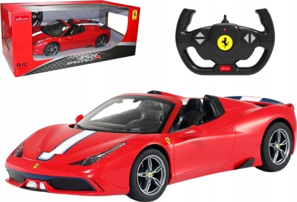 Rastar RC Car 1:14 Laferrari Aperta Red Cabrio, punainen Cabrio