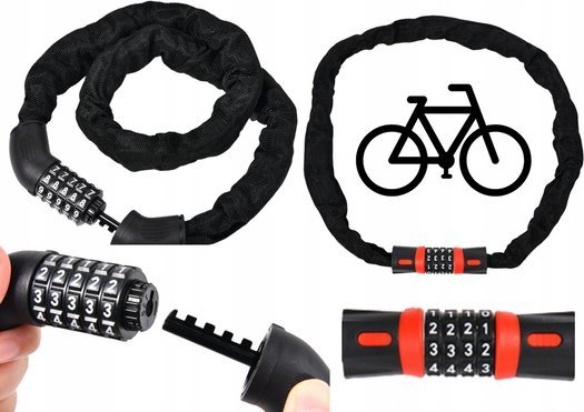 LeanToys Cykellås Cifferlås Numerisk kod LEAN Toys | Cykling - Cykelutrustning - Lås för cyklar | GameStuff