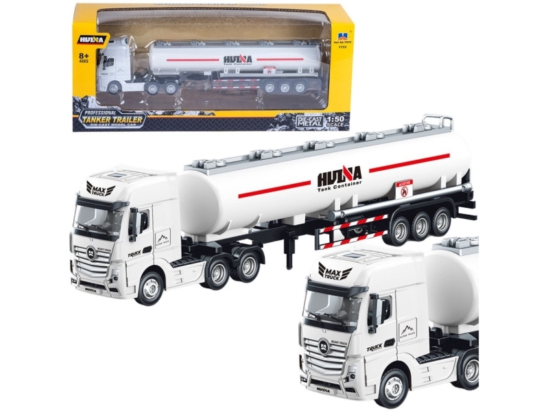 Huina Baltas Sunkvežimio Modelis 1:50