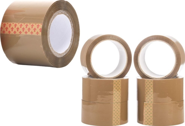 Brun pakketape