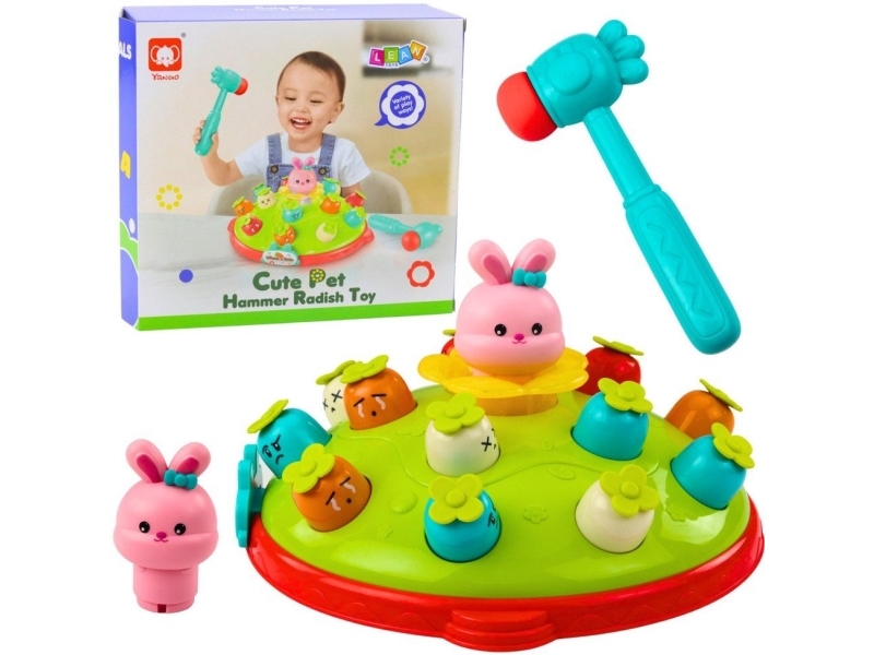 Geschicklichkeitsspiel Hit Carrot Hammer Pop-Up Kaninchen Lean Toys