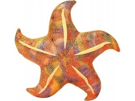 Lean Toys Pliušinis Žaislas/Pagalvė - Geltona Jūrų Žvaigždė, 20 Cm