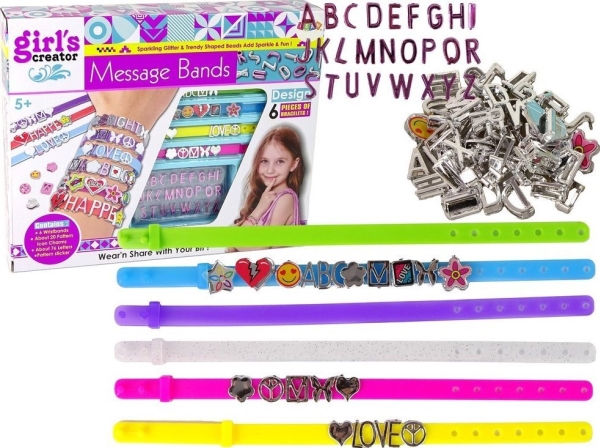 Leantoys Smykker Bogstav Armbånd Diy