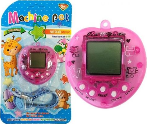 Lean Sport Gra elektronisk Tamagotchi rosa med kort kedja | Leksaker - Vetenskap & Upptäckt - Elektronisk och programmering | GameStuff