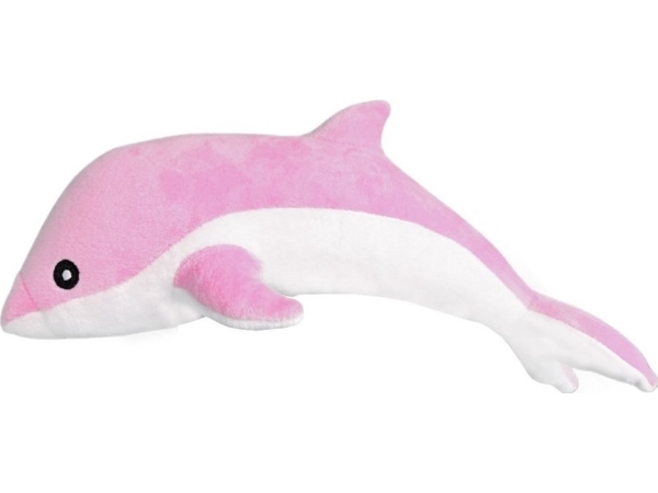 Lean Toys Rosa Delphin Plüschmaskottchen 70 Cm