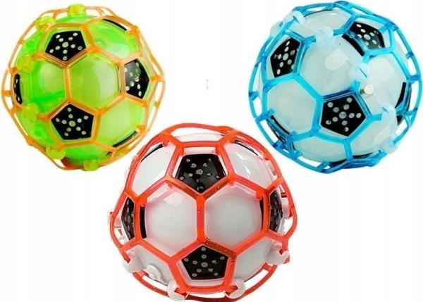 Hoppande dansande fotboll ljus ljud 3634 Lean Toys | Utomhusleksaker - Gå / Löpande fordon - Gå fordon | GameStuff