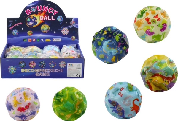 Leantoys Dino-Børneplade Der Blæser/Trykker Lysende 7 Cm