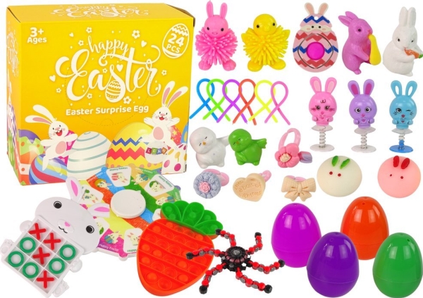 Leantoys Ostern Fidget Spielzeug Anti-Stress 24 Stück