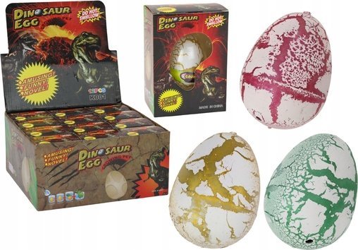 LeanToys Dinosaurieägg som kläcks och växer ner i vatten 6 cm | Radiostyrd - Elektronik - Batterier & Laddare | GameStuff