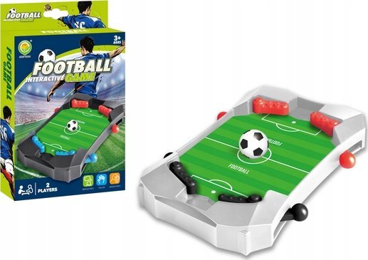 LeanToys Mini Football Arcade Game Hvid