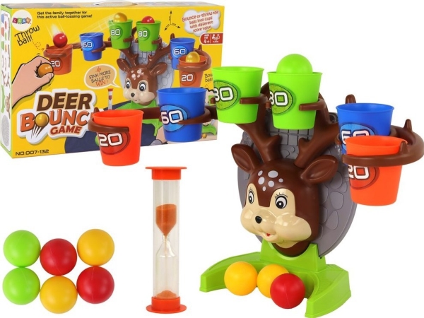 Arkadinis Žaidimas Deer Bounce Lean Toys, 14 D.