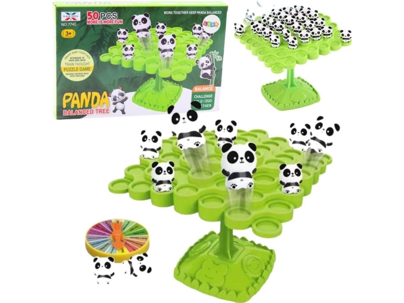 Balansspel Hoppande Panda Tree 50el | Leksaker - För dom minsta - Gunghästar och hoppdjur | GameStuff