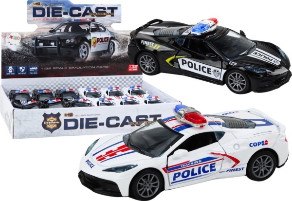 Metall-Polizeiauto 1:32 Drive Mix