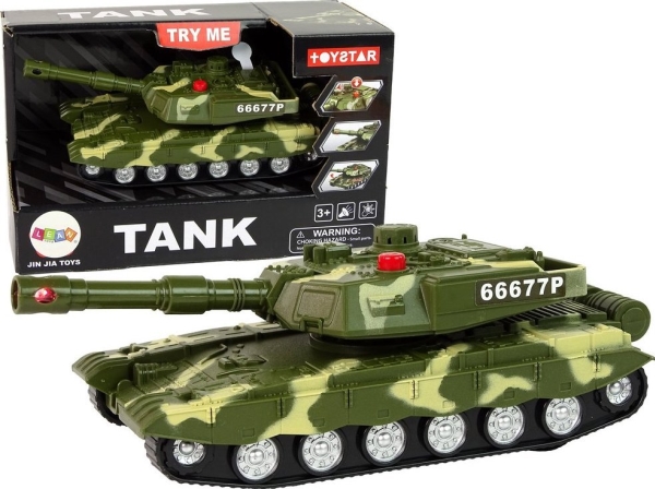 Lean Toys tankbil, grön | Radiostyrd - Övriga - Tankar | GameStuff