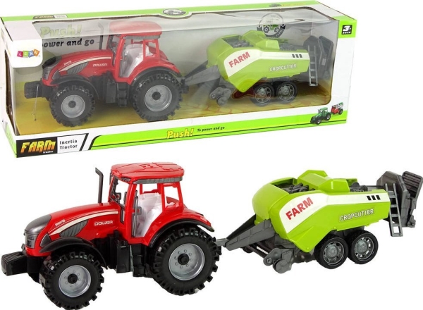 Traktorius su sėjamaja Lean Toys