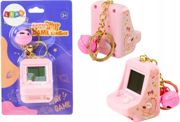 LeanToys Elektroniskt Tetris-spel med nyckelring i fickan Rosa | Sport & Träning - Sportskläder - Fanshop & Merchandise | GameStuff