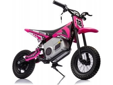 Elektrinis krosinis motociklas Lean Cars A9901, rožinis