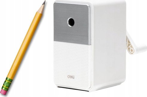 LeanToys vevhyvel med justerbart behållarblad Vit | Skrivredskap - Skrivtillbehör - Pennvässare | GameStuff