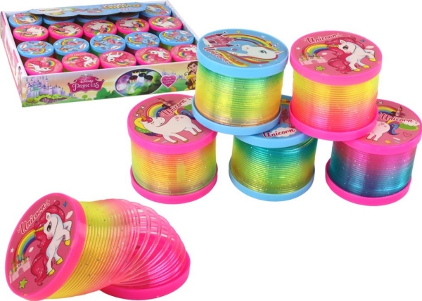 LeanToys fjäderleksak med ljuseffekt - enhörningsmotiv | Leksaker - För dom minsta - Gunghästar och hoppdjur | GameStuff