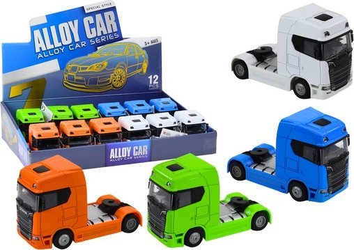 Leantoys Lastbil Uden Anhænger 1:32 Metal Lys Lyde Kør