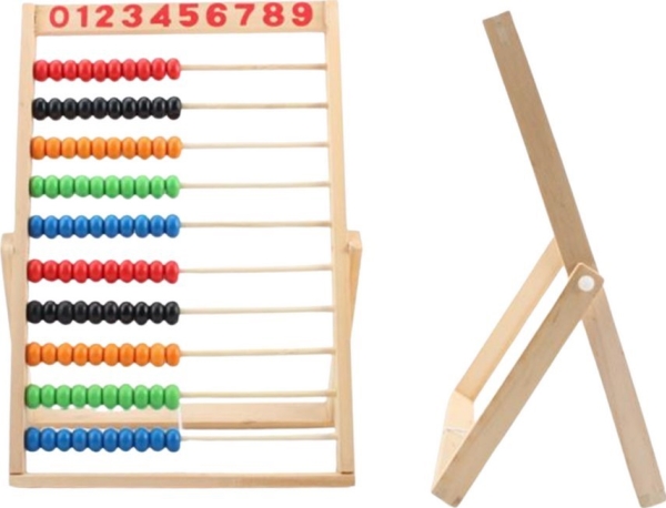 Viga Toys färgglatt träräknare | Leksaker - För dom minsta - Lärande | GameStuff
