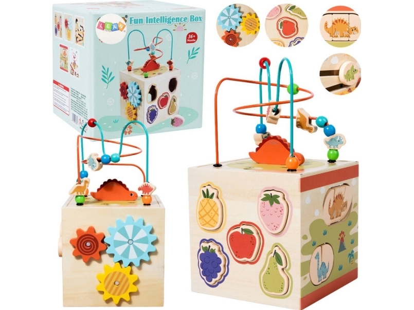 Lernbaustein Sensory Sorter 5 Ebenen Aus Holz