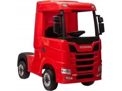 Lean Cars Akumuliatorinis automobilis vaikams Scania 500R HL698 Raudonas 4x4