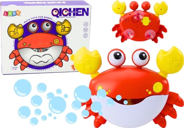 Saippuakuplakone Crab Red