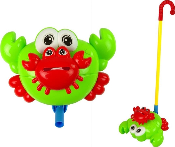 LeanToys Krabbepindskubber Grøn klokkelyd