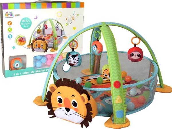 Lean Toys Lernmatte Höhle Des Löwen Bälle Für Baby