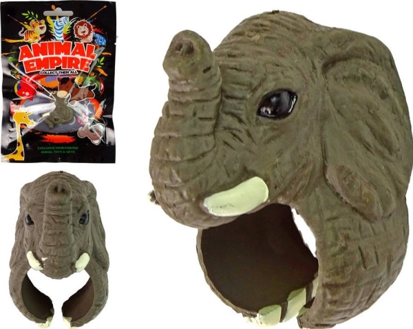 Leantoys Hand Ring Figur Bildungstiere Elefant