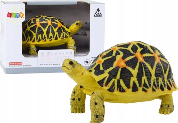 Leantoys Sammelfigur Schildkröte Gad Gelb/Schwarz A