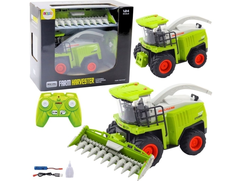 2.4G Rc Ferngesteuerte Maiserntemaschine Lean Toys