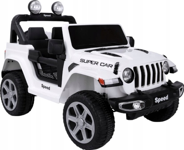 Lean Cars Vienvietis vaikiškas elektromobilis 4x4 LeanToys FT-938, baltas