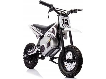 Elektrinis krosinis motociklas Lean Cars A9901, baltas