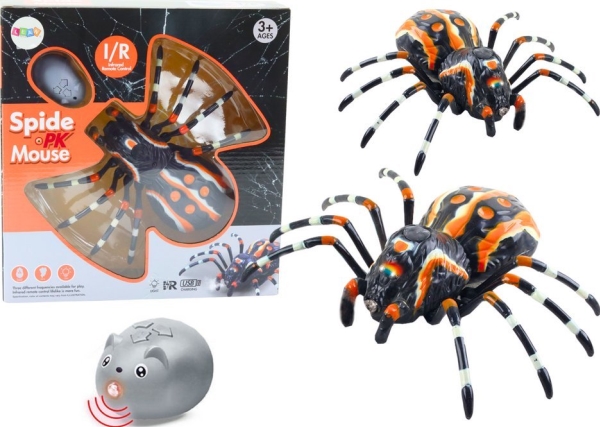 Leantoys Infrarot-Fernbedienung Rc Spider Steam Lights