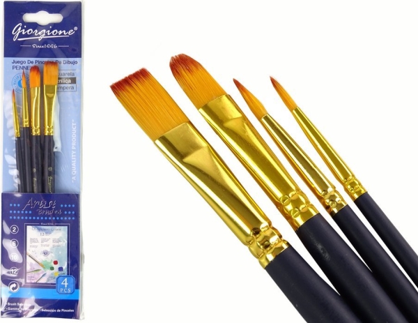 Leantoys Künstler Pinsel 4 Formen