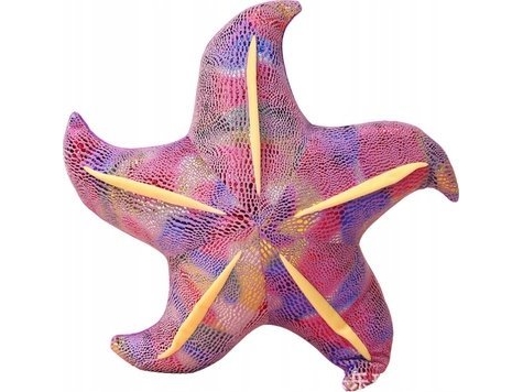 Leantoys Mascot Plys Søstjerne Lilla Pude 20 Cm
