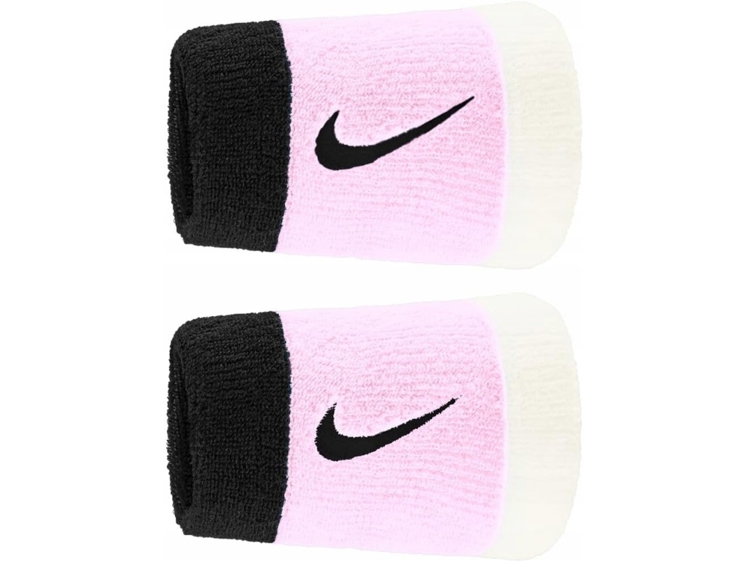Nike Frottee-Armwickel Swoosh Doublewide Wristbands