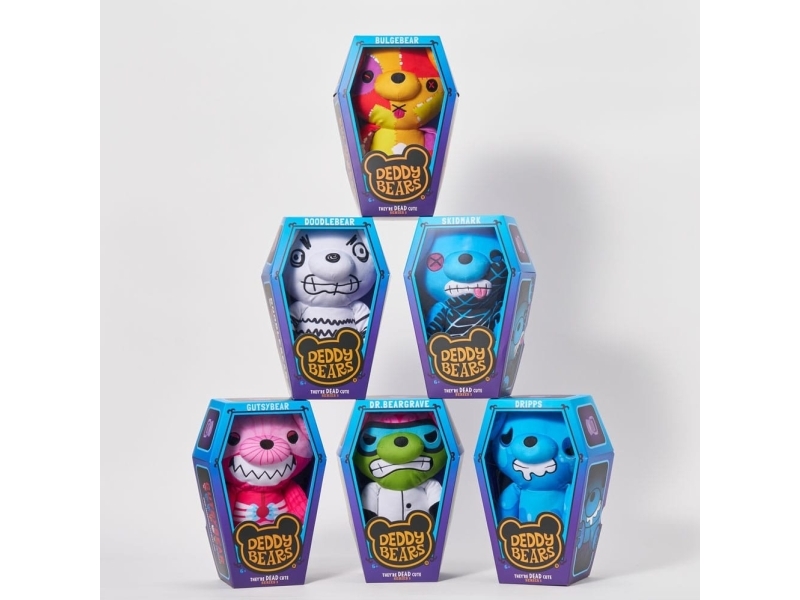 DEDDY BEARS Plush in a coffin, 30 cm