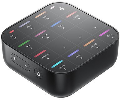 „Donner Medo“ – „Bluetooth“ MIDI valdiklis, nešiojamas elektroninis instrumentas, mėginių ėmiklis