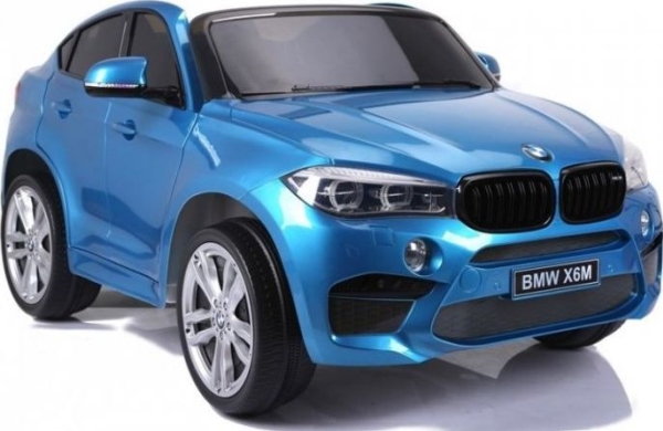 Lean Cars Vaikiškas elektromobilis BMW X6M – mėlynas