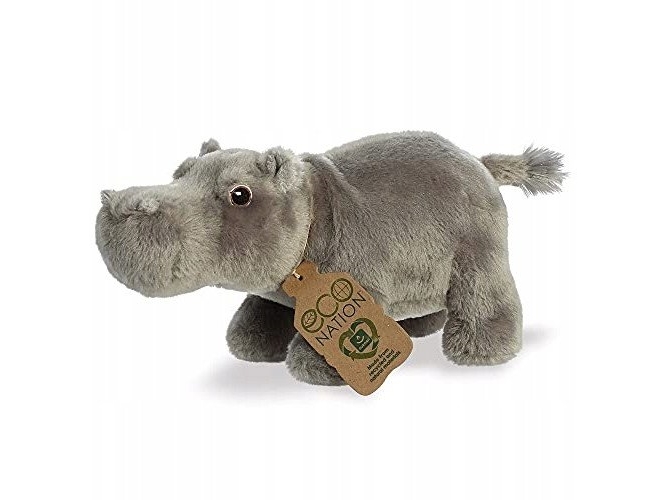Eco Nation Aurora Begemotas, 24 Cm