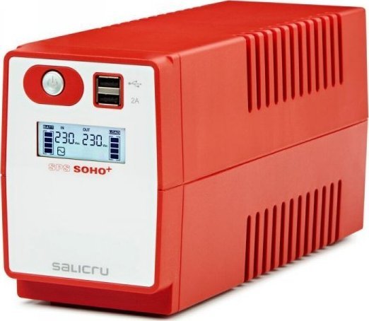 Salicru 647Ca000007, Interaktiver Eingangsstecker, 0,5 Kva, 300 W, Pseudosinus, 162 V, 290 V